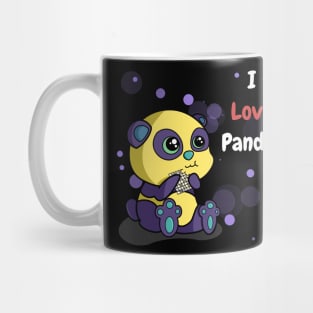 I Love Pandas | Python Dusk White Mug